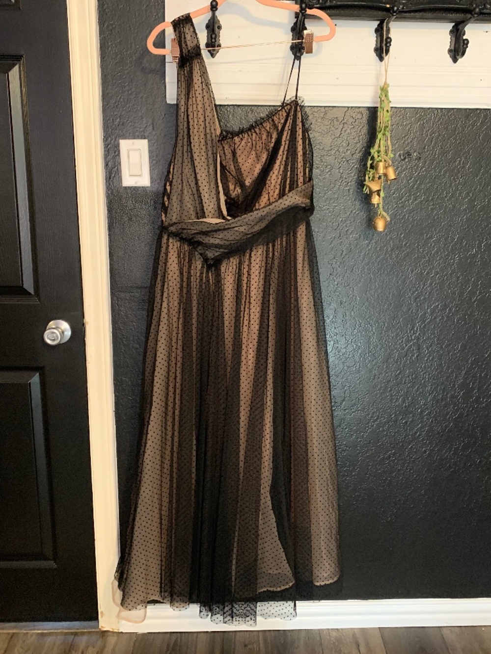 By Anthropolgie black dress Vintage vibes, elegant, formal, party sz 16